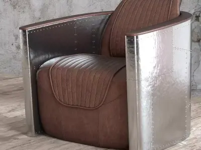 Aviator Tomcat Chair 3D model