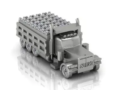 Truck Model 3044 3D print model