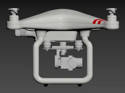 3D model of a quadcopter drone3D model of a quadcopter drone 3D model