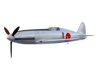 Kawasaki Ki78 Kensan 3D model