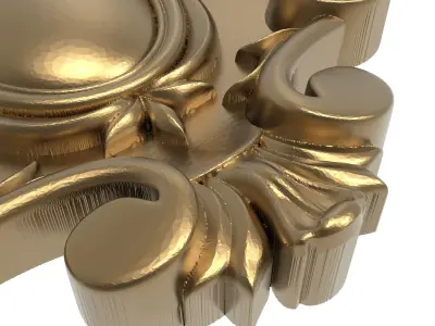  decorative pattern ready for 3D printing 3D model