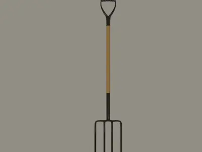 Pitchfork 3D model