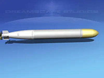 Mark 14 Torpedo HP 3D model