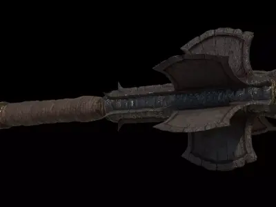 Wand old weapon 3D model