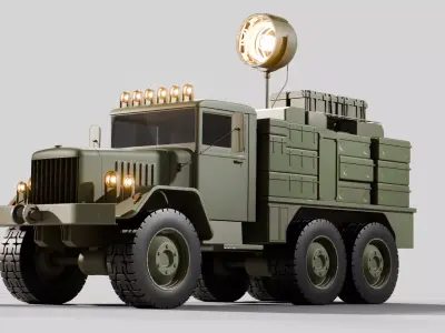 Search Rescue Vehicle 3D model buy