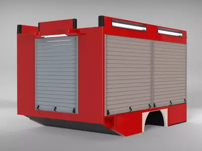 German Back Construction LF16 Free 3D model
