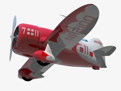 geebee racer R1 3D model