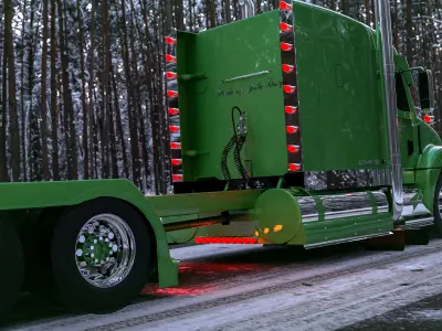 Freightliner Columbia Custom JD 3D model