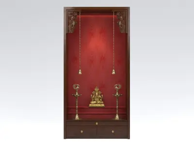 POOJA ROOM 3D model
