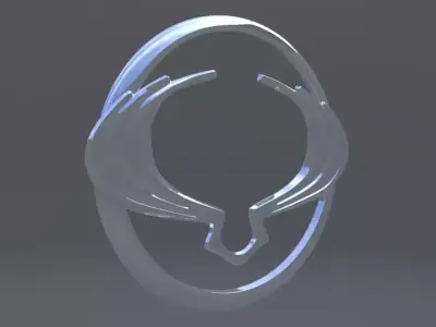 Ssangyong Logo 3D model