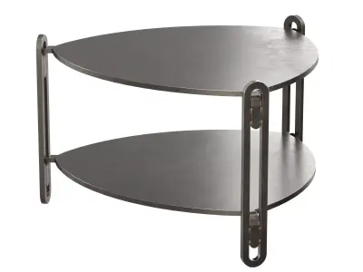 Bessemer Triangle Table Large 3D model