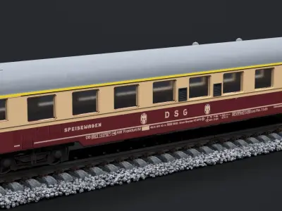 DB DSG SPIEWAGEN COACH KE-GPR-R-63 2023 3D model