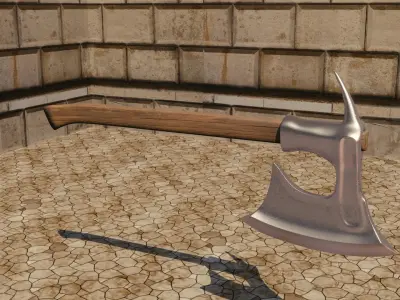 Heavy Axes 3D model