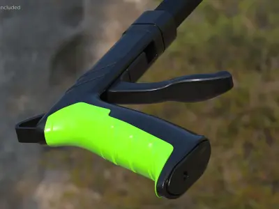 Adjustable Angle Grabber Tool 3D model