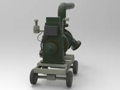 Water pump  3D model