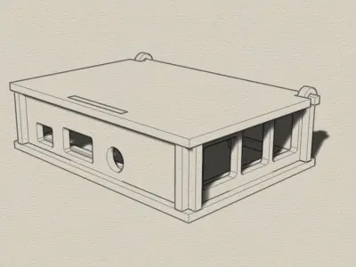Raspberry Pi Box 3D model