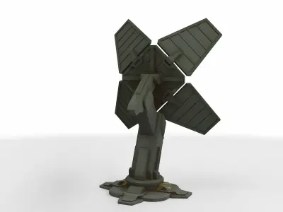 solar panel 01 3D model