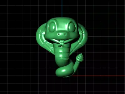 SNAKE Free 3D model 2