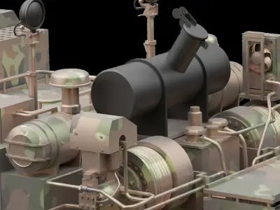 Faun SLT Transport  3D model