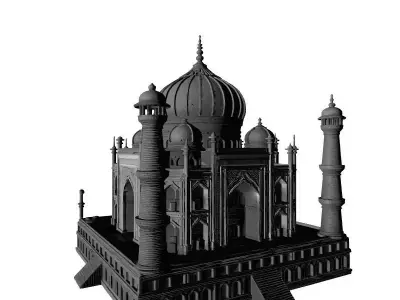 Taj Mahal 3D Printable Model 3D print model