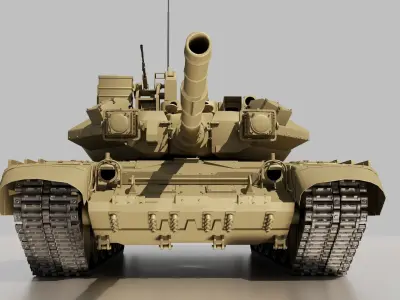 T-90 Tank 3D model buy