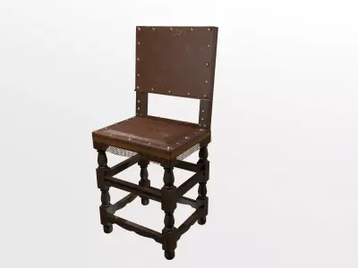 Chair 03 Low-poly 3D model