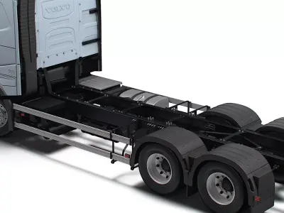 Volvo FH Aero Rigid 6x4 2026 3D model