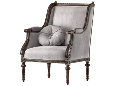 chairish armchair art 6958 3D model