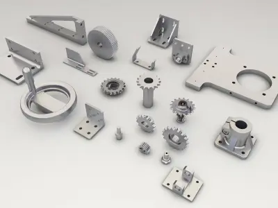 Engineering Parts V2 3D model