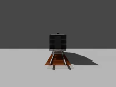 fictional UP 2-8-4 3D model