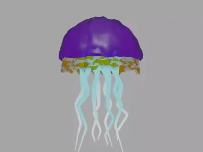 Jellyfish Free 3D model purchase