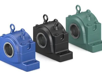 Bearing Block Assembly 3D model