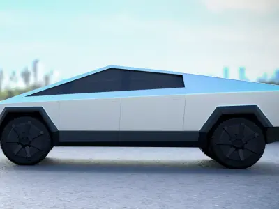 Tesla Cybertruck 3D model buy