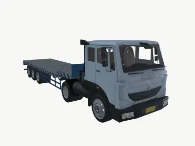 Truck Low-poly 3D model purchase