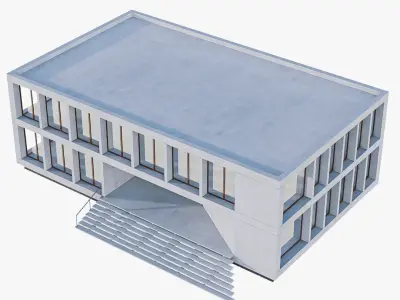 building Low-poly 3D model 9
