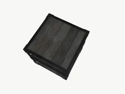 Industrial table 3D model