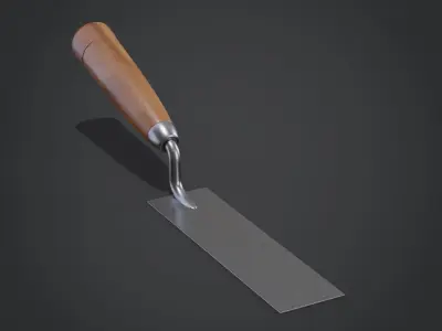 Margin Trowel 3D model