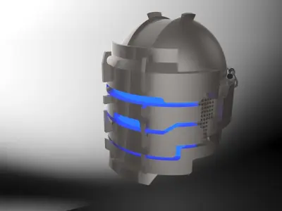 Dead Space - Isaac Clarke helmet  Obsidian Suite Free 3D model