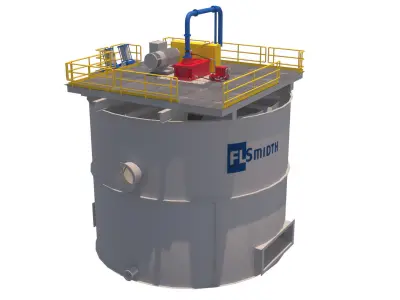 celda flotacion induccion 3D model