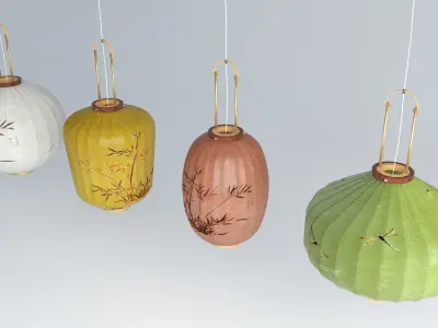 TAIWAN LANTERNS 3D model