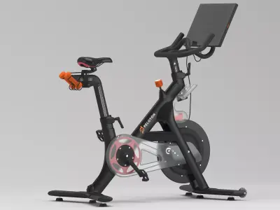 Peloton Bike Gym 3D model