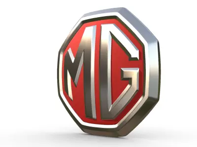 mg logo 3D model