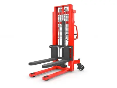 Pallet Jack Stacker 3D model
