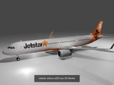 Airbus a321neo 3D model 12 liveries 3D Model Collection
