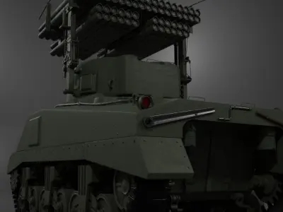 T34 Calliope Free 3D model