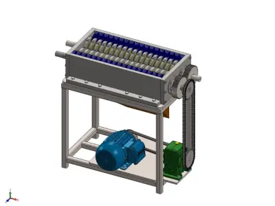 Plastic Shredder 3D model