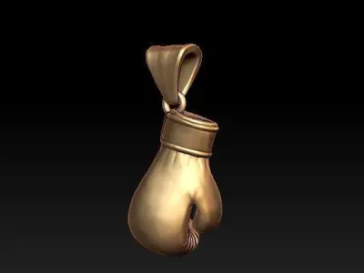 Boxing Glove pendant 3D print model buy