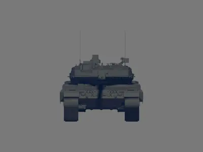 Leopard 2A6 3D model
