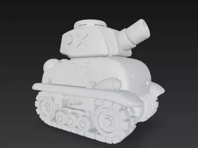 Metal Slug Tank 05 3D print model