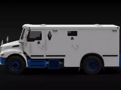 Armored Truck 3D model purchase